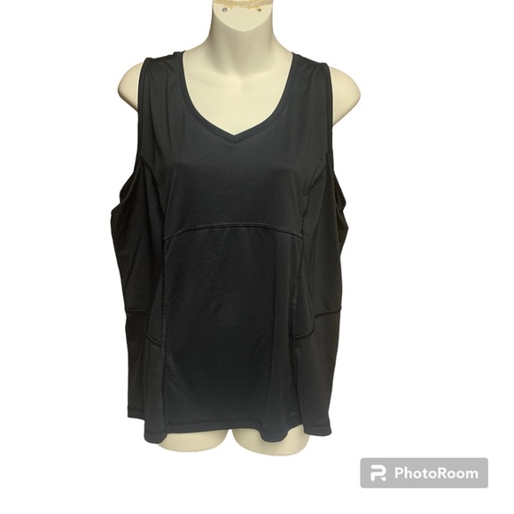 Tek Gear dry Tek black workout tank top size XXL - Picture 1 of 4